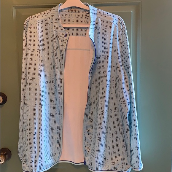 Nancy Lopez Light Blue Golf Jacket Sz 1X EUC - Picture 7 of 10